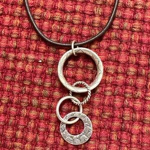 Silpada Silver Drop Necklace